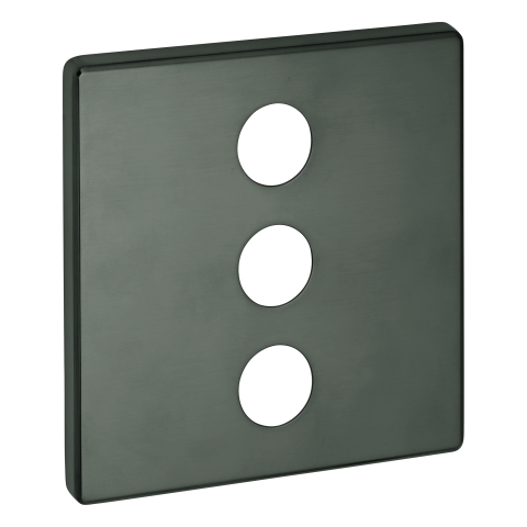 GROHE Rosette 48368 eckig für SmartControl hard graphite gebürstet