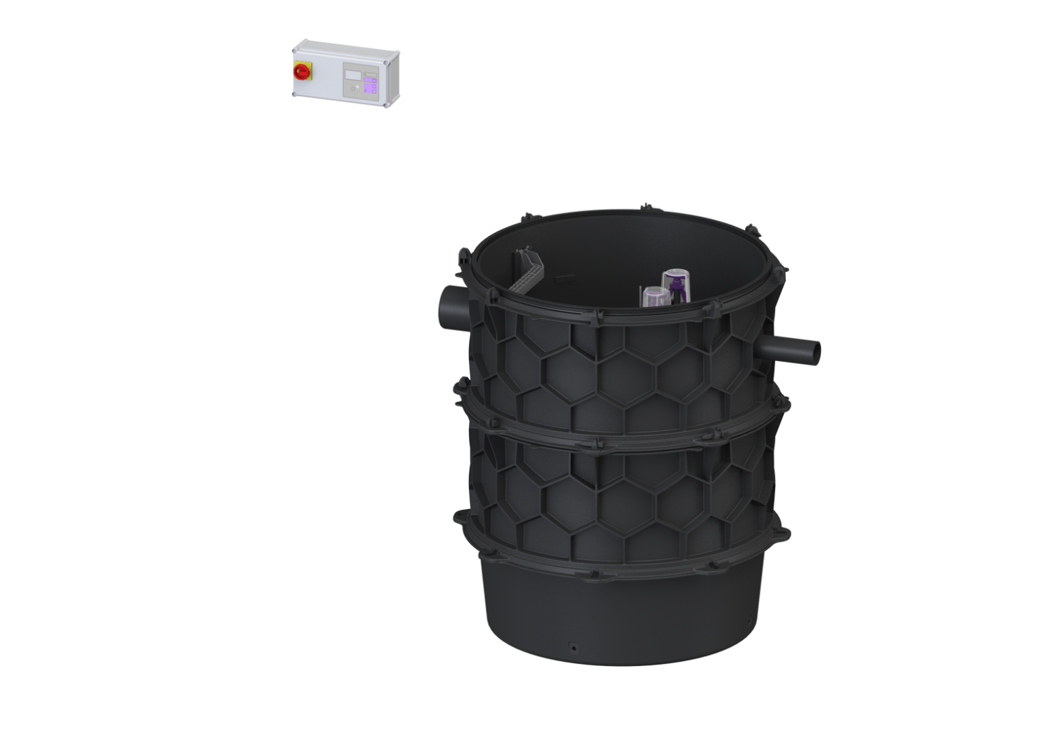KESSEL-Pumpstation Aquapump XL Duo, GTF 1600-S1