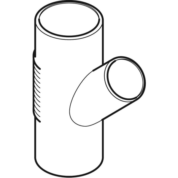 Geberit Silent-db20 Abzweig 45Gr d110/56