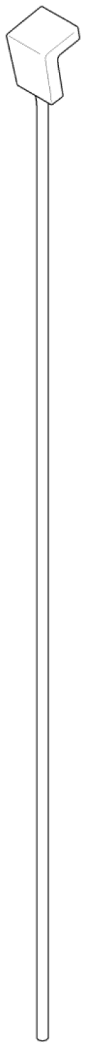 DO Zugstange für Ablaufgarnitur ET 04310905900 23 x 423 x 18 mm Chrom