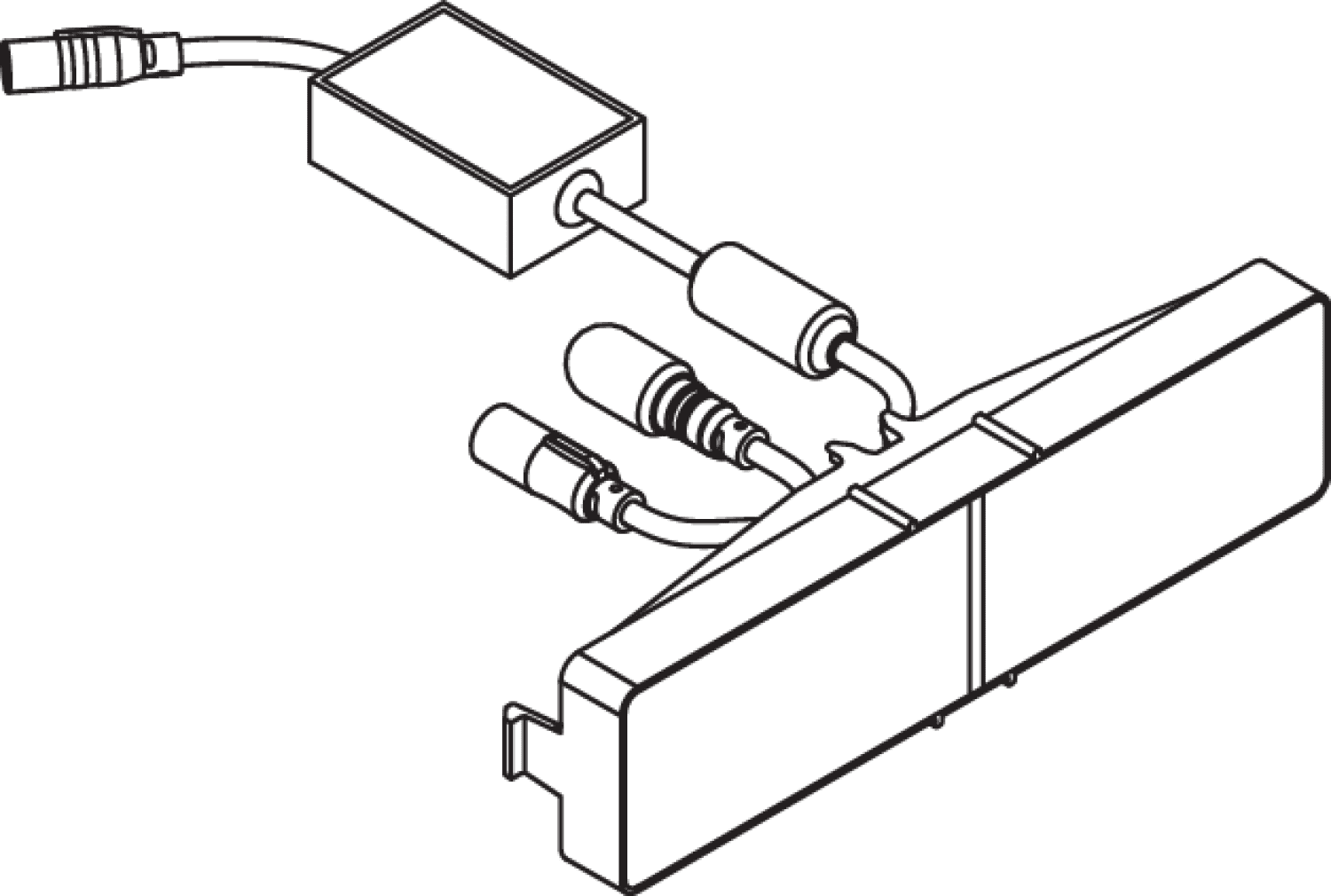 HEWI Elektronikeinheit S 50, für Vorwandlemente S50.02.02.