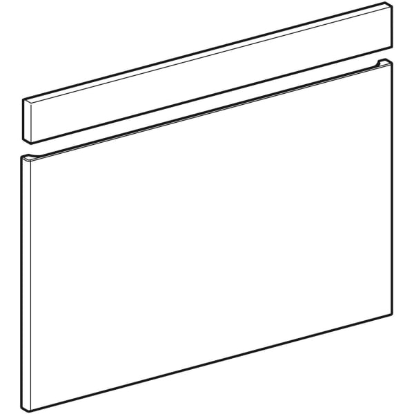 Geberit Schubladen-/Front Set für Renova Plan US für MWT, B:60cm, weiß