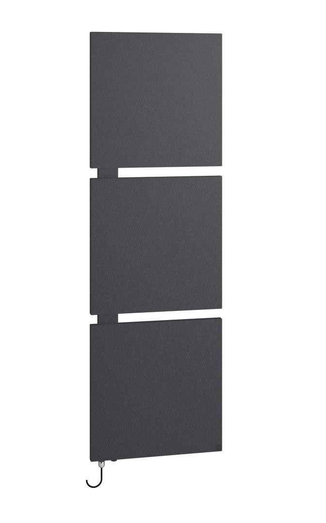 Kermi Signo -E BH1130x57x540mm 600W,Anthracite grey,links,WWS weiß,SK1