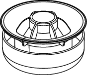 TECEdrainpoint S 2-stufiger Membran GV f. Ablauf DN 50 superflach