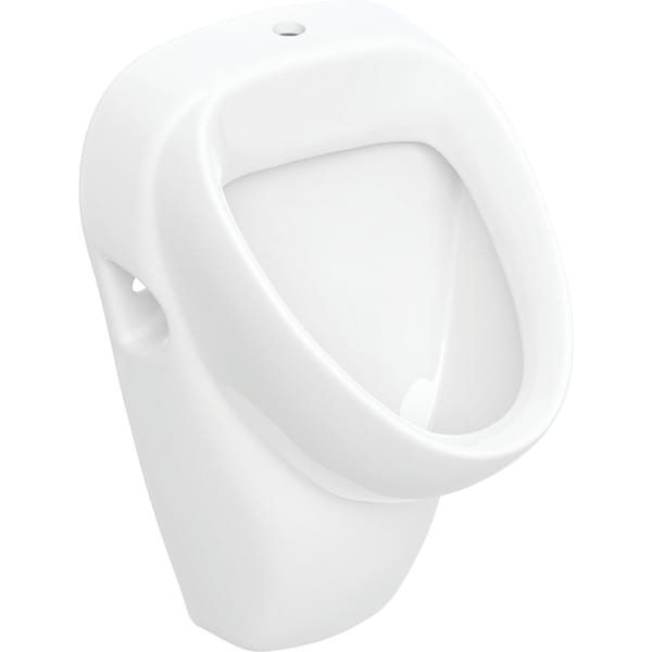 Geberit Aller Urinal, Zulauf von oben Abgang nach hinten oder unten, weiß Tect