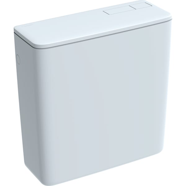 Geberit AP128 AP-Spülkasten, 2-Mengen-Spülung aufg., WA mittig / seitlich, weiß-alpin Geberit AP128 AP-Spülkasten, 2-Mengen-Spülung aufg., WA mittig / seitlich, weiß-alpin