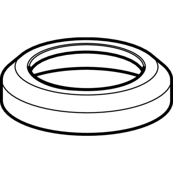 Geberit Wandrosette zu Geberit Anschlussbogen 90Gr für WC d110