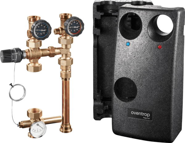 OVENTROP-Station Regumat RTA-180 DN 25, Wilo PARA 25-180/6-43/SC-6