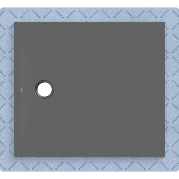 Geberit CleanFloor30 Duschfläche 100 x 90 cm integriert, mit Dichtvlies, graphit matt
