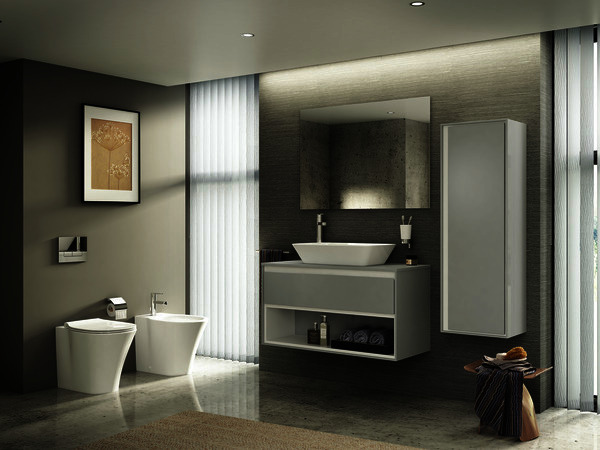 IS Stand-T-WC Connect Air, AquaBlade, Abg.waagr.verd., 360x545x400mm, Weiß