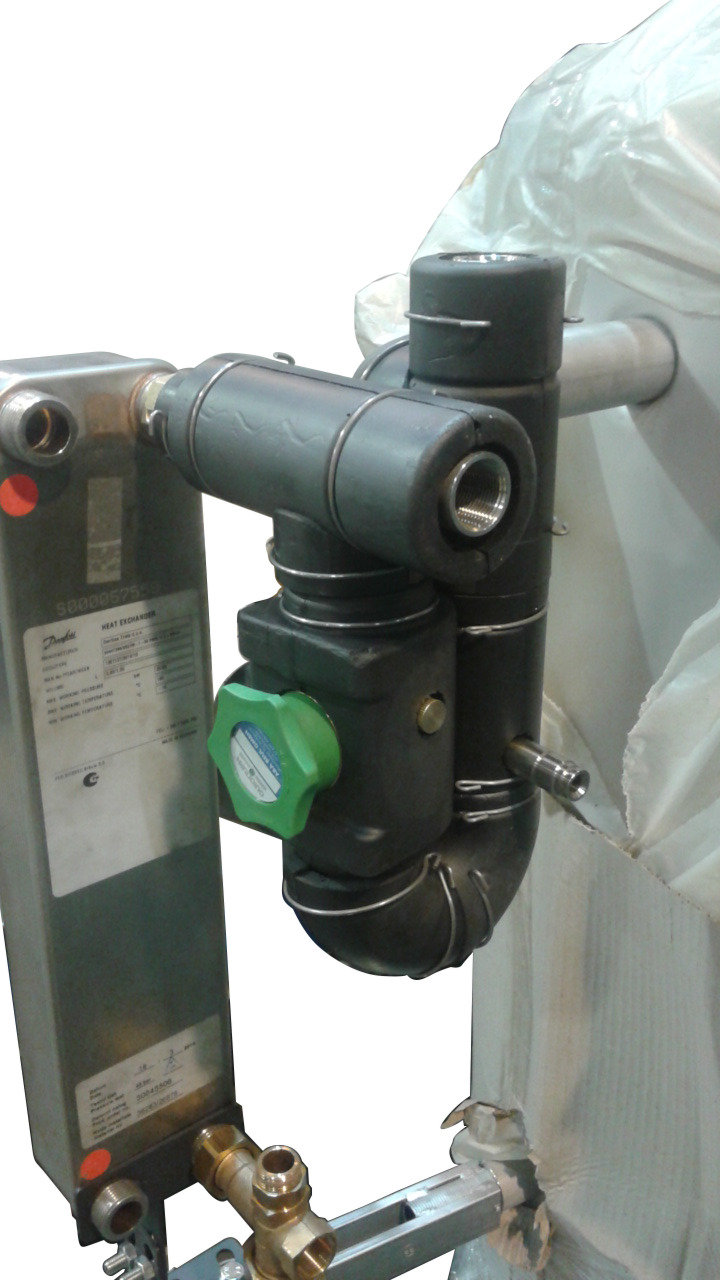Danfoss Rohr TD-S TR/STW (Tank-HEX) Sonderanfertigung Typ Braunschweig
