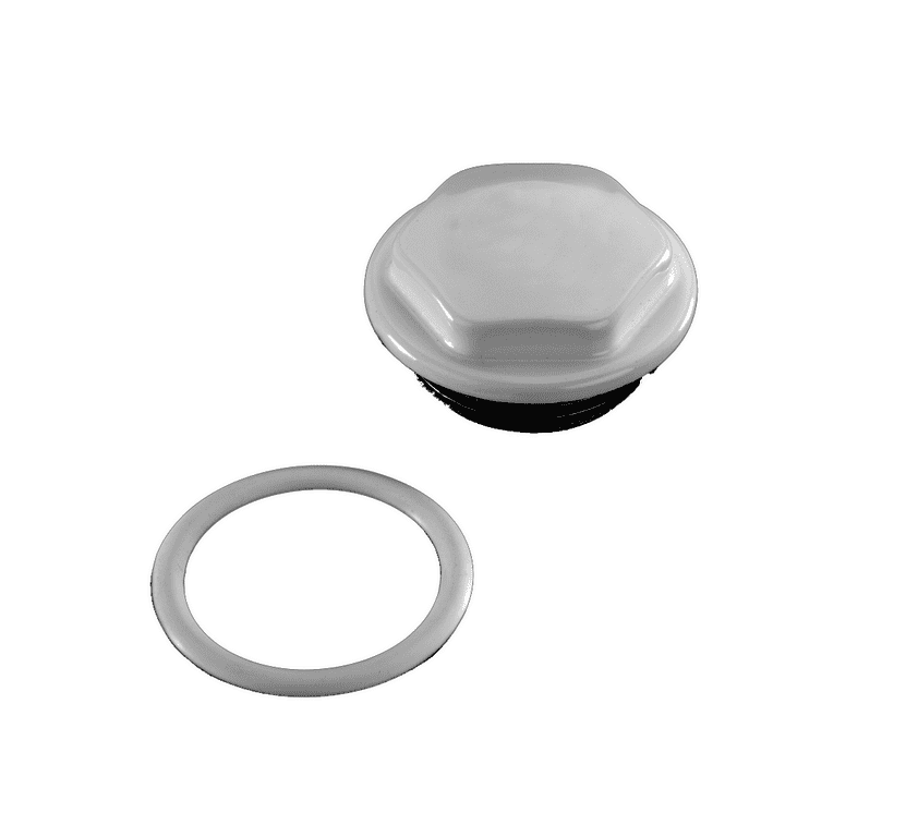 Zehnder Blindstopfen Linksgewinde 1", RAL 9016, 907021
