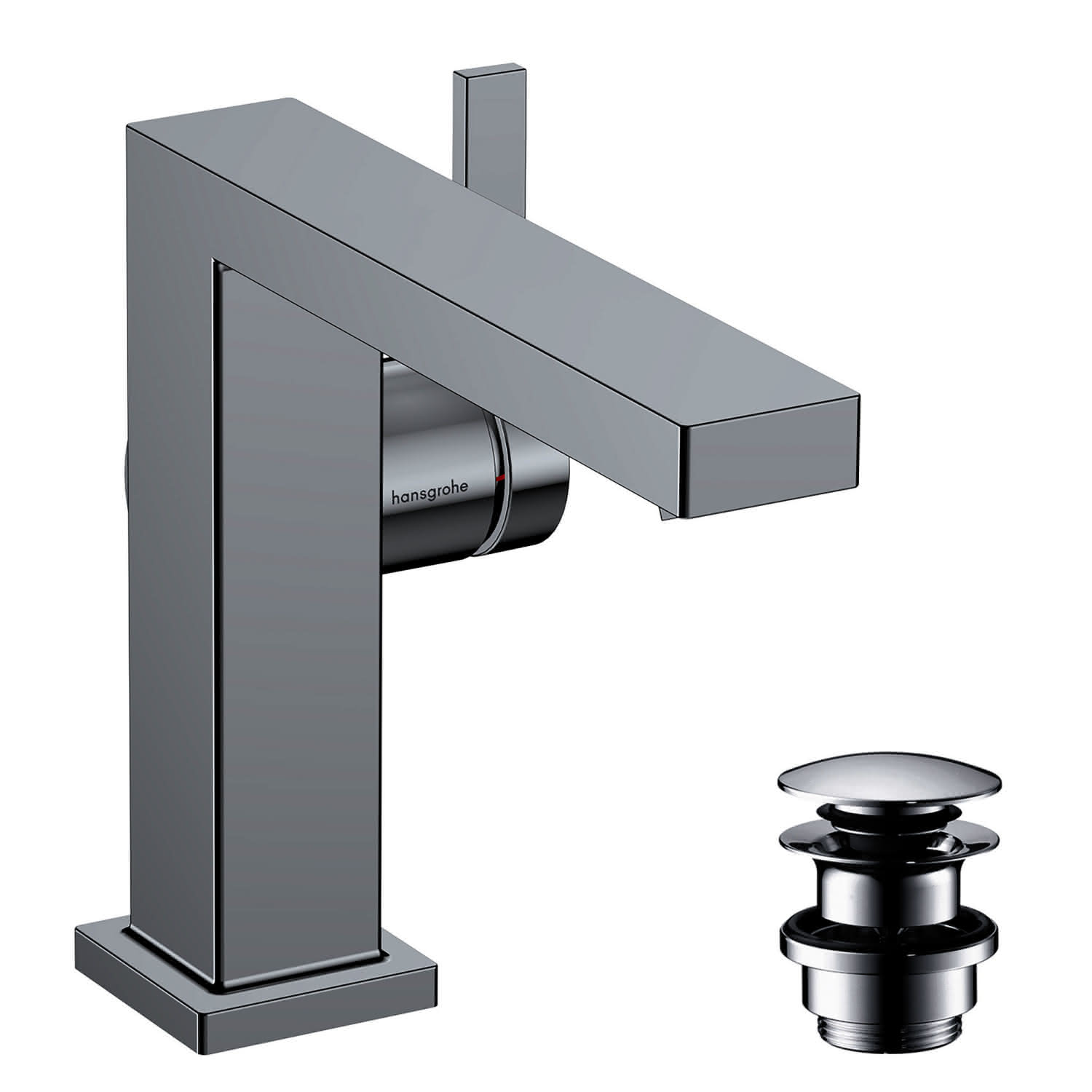 Hansgrohe WTM 110 Tecturis E Fine CoolStart mit Push-Open Ablaufgarnitur chrom