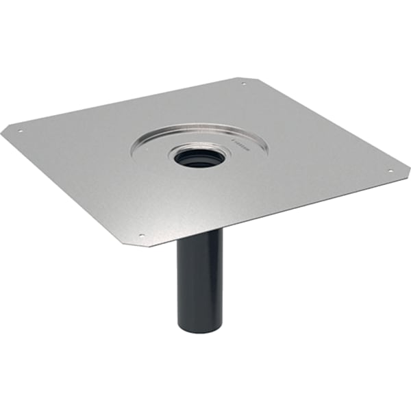 Geberit Pluvia Dampfsperrenanschluss d56, 12l/s, CrNi-Stahl 1.4301 Geberit Pluvia Dampfsperrenanschluss d56, 12l/s, CrNi-Stahl 1.4301
