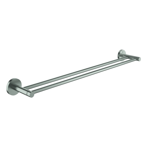 GROHE Doppel-Badetuchhalter Essentials 40802_1 654mm Metall supersteel
