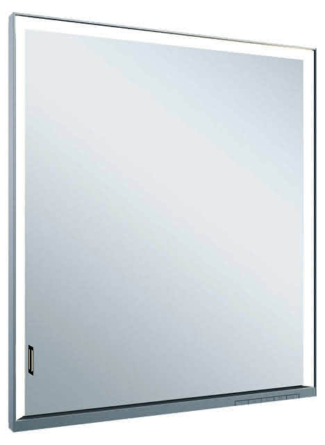KEUCO SPS R. Lumos 14331, o. Ablagef. EB Ans.l. 650x735x130mm si-elox.