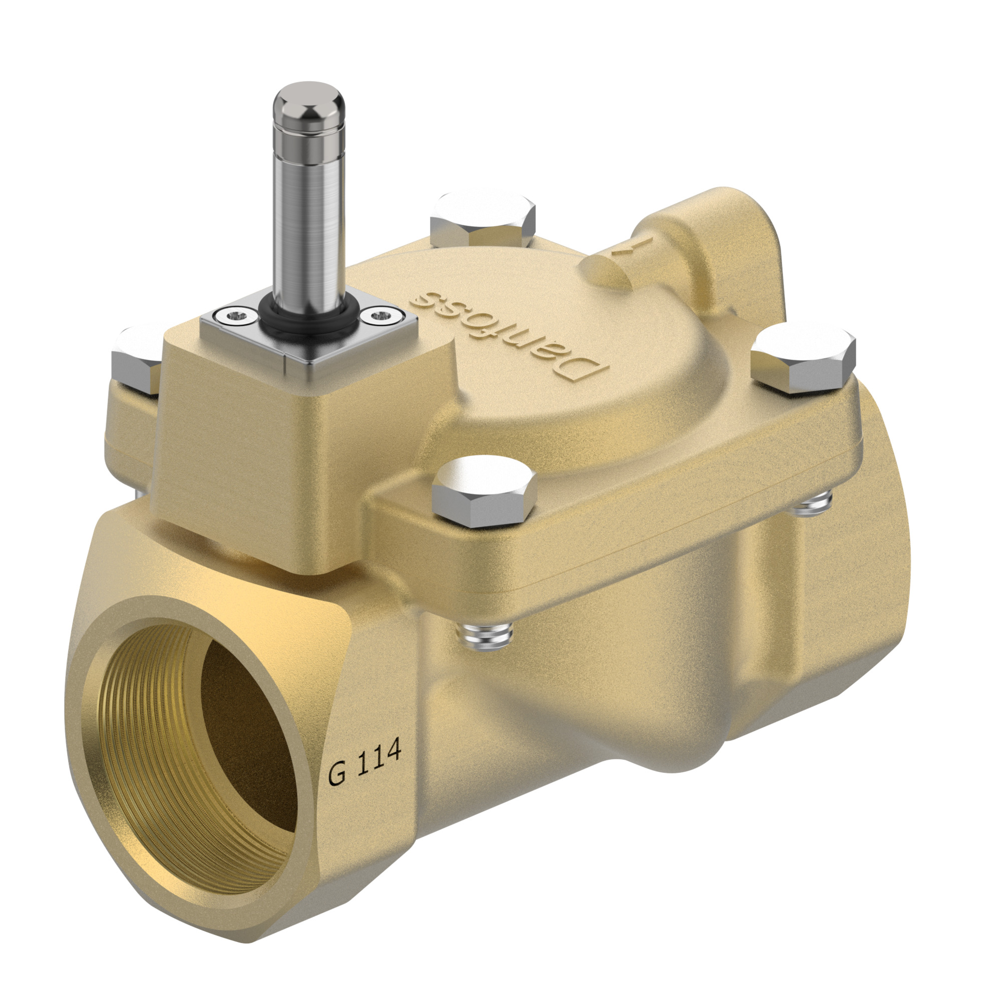 Danfoss Magnetventil, EV220S NC, G, 1 1/4, 15.000 m3/h, FKM