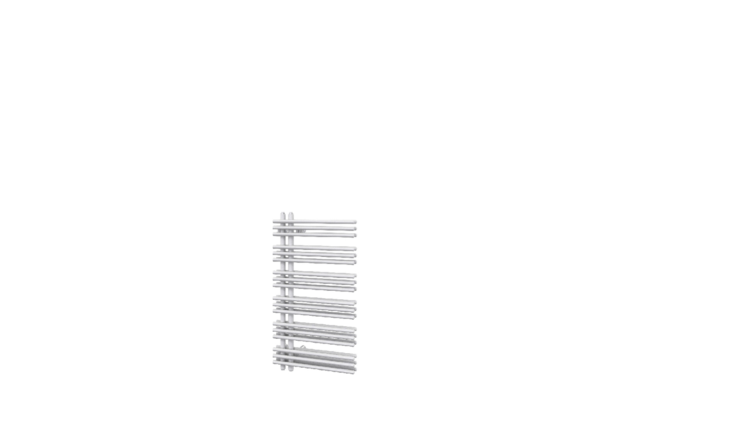 Zehnder Yucca RAL 9016 BH=872/BL=478mm YAD 090-050 doppellagig