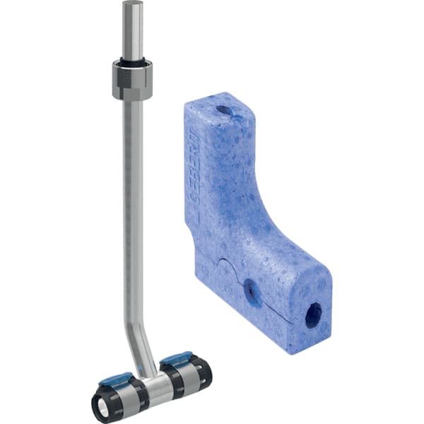 Geberit FlowFit Metallrohr-Anschluss-T-Stück m. Anschlussverschr. SiBr/Cu d16-d15-d16