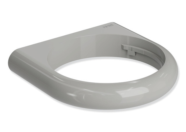 HEWI Halter Ser 477, T:140mm felsgrau