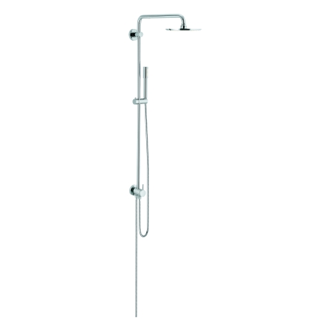 GROHE Duschsystem Rainshower 210 27058 mit Umstellung Kopf- u. Handbrause chrom