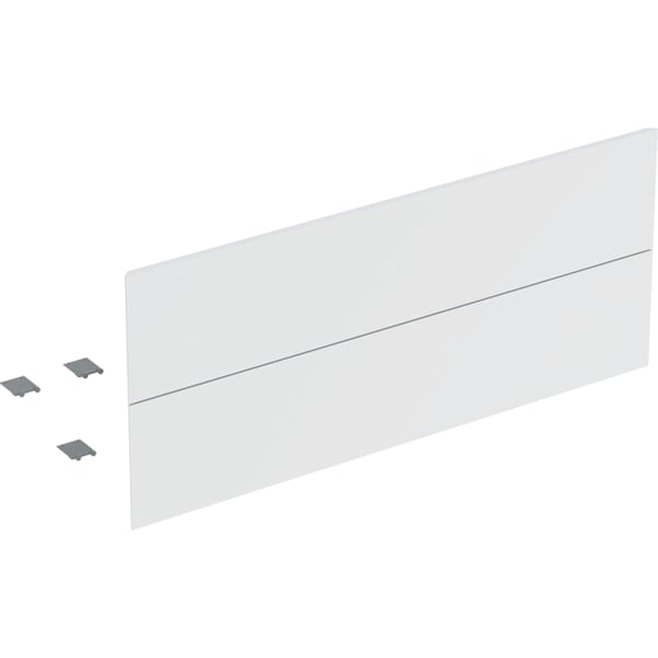 Geberit Set Schubl.-Frt für ONE US, 2 Schubl. für WT B: 120cm, weiß matt