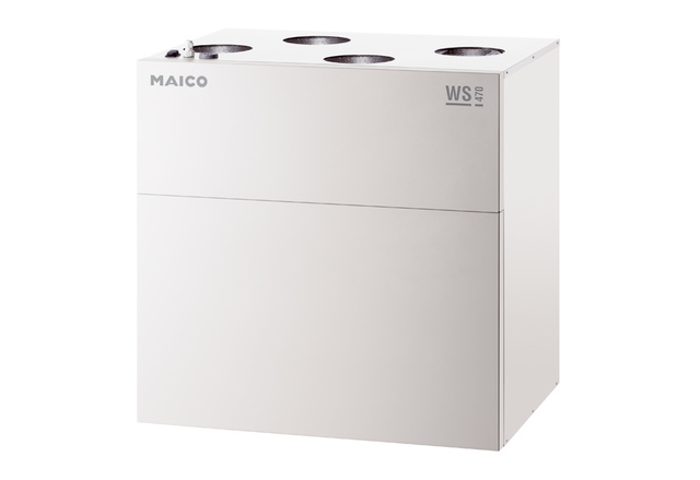 Maico Raumluft-System WS 470 KB mit Bypass + Heizregister, bis 450 m2