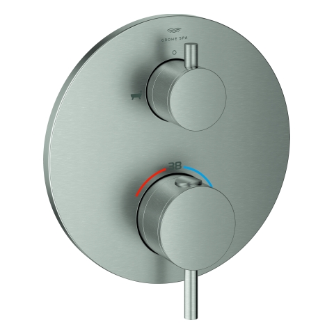 GROHE THM-Wannenbatt. Atrio 24359 FMS für 35604 2-Wege-Umstellung supersteel