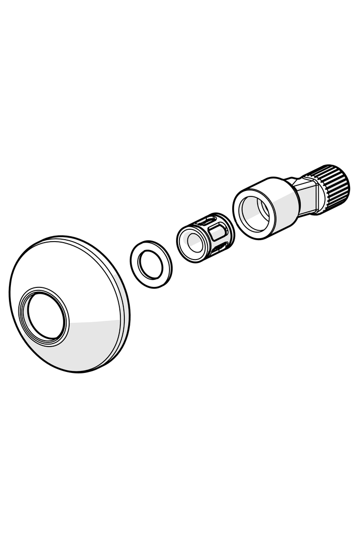 Hansa S-Anschluss HANSA 59904793 G3/4 x G1/2 chr Hansa S-Anschluss HANSA 59904793 G3/4 x G1/2 chr