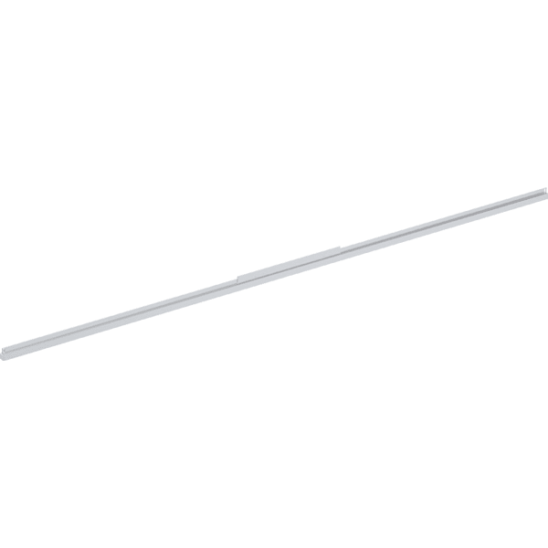 Geberit Lichtleiste un. f. Option Plus, eckig Lichtspiegel B:160cm, alu.