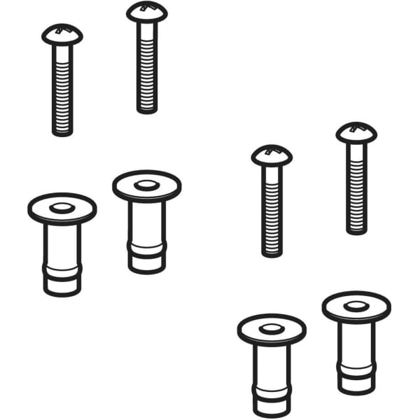 Geberit Befestigungsmaterial f. Funkt.Einh. f. Geberit AquaClean Sela (bis Bj. 2018)