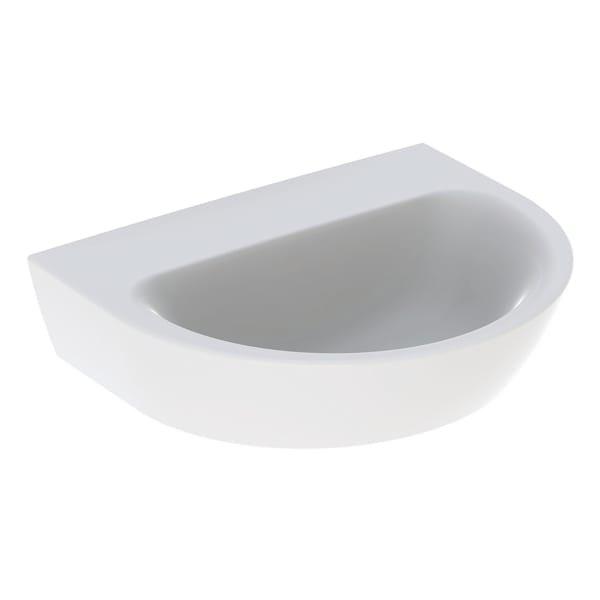 Geberit Renova Waschtisch, 55x45cm o. Hl., o. Ül., weiß, KeraTect Geberit Renova Waschtisch, 55x45cm o. Hl., o. Ül., weiß, KeraTect