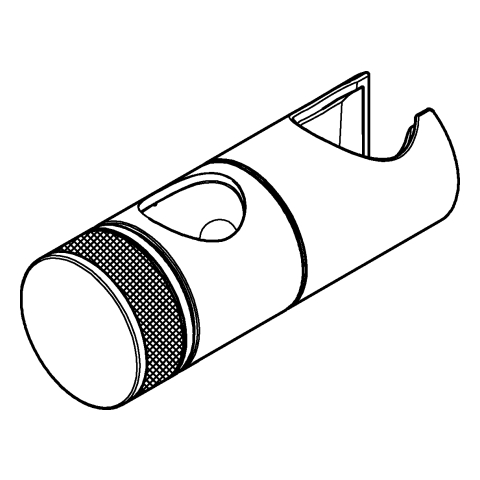 GROHE Gleitelement 48424 RSH SmartActive Brausestangen hard graphite gebürstet GROHE Gleitelement 48424 RSH SmartActive Brausestangen hard graphite gebürstet