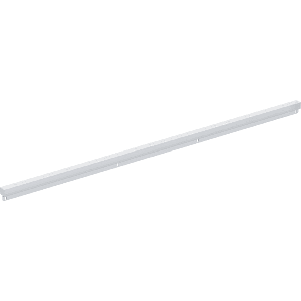 Geberit Lichtleiste ob. f. Option Plus, eckig Lichtspiegel B:75cm, alu.