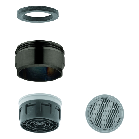 GROHE Mousseur 13941 hard graphite gebürstet GROHE Mousseur 13941 hard graphite gebürstet