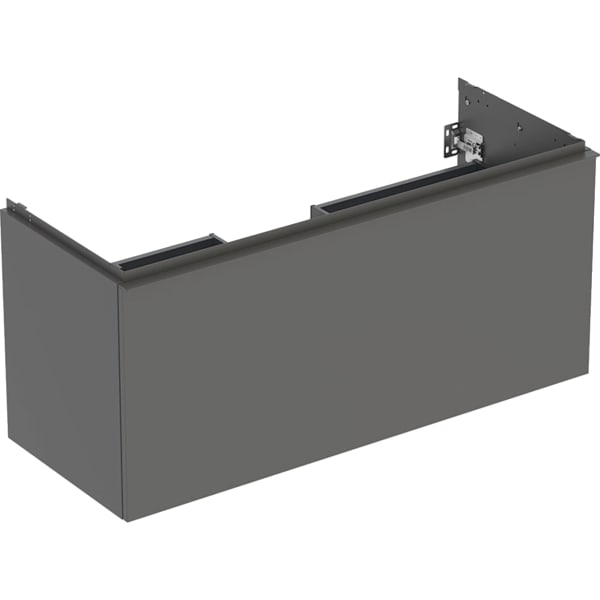 Geberit Acanto US für WT B:120cm, 1 Schubl. 1 i.Schubl., lava matt