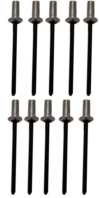 Wolf Abdichtende Blindnieten 3,2X8 ALMG5/ST, Set a 10 Stück
