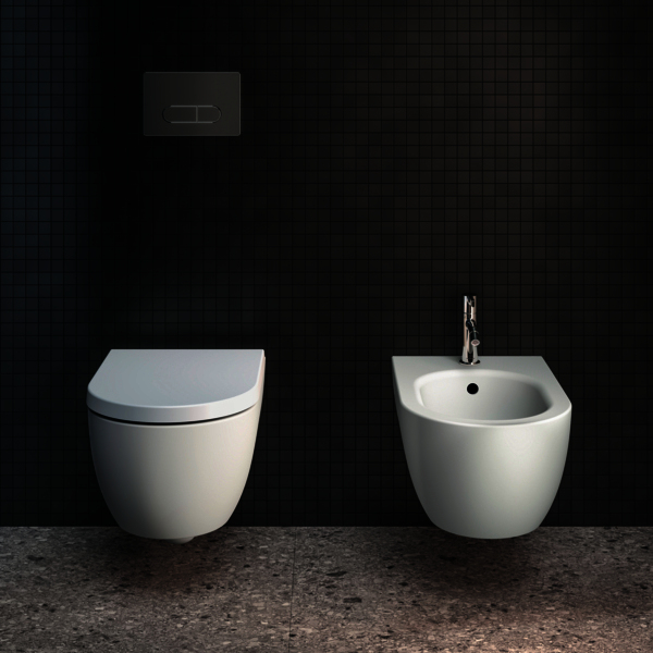 IS Wandtiefspül-WC Blend Curve AquaBlade 360x545x340mm Seidenweiß