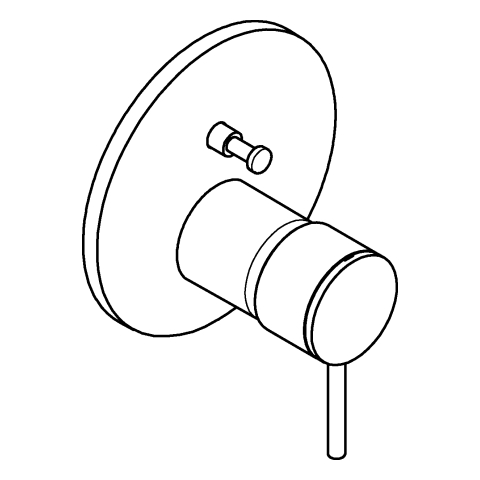 GROHE EH-Wannenbatterie Atrio 24355 FMS für 35604 warm sunset gebürstet