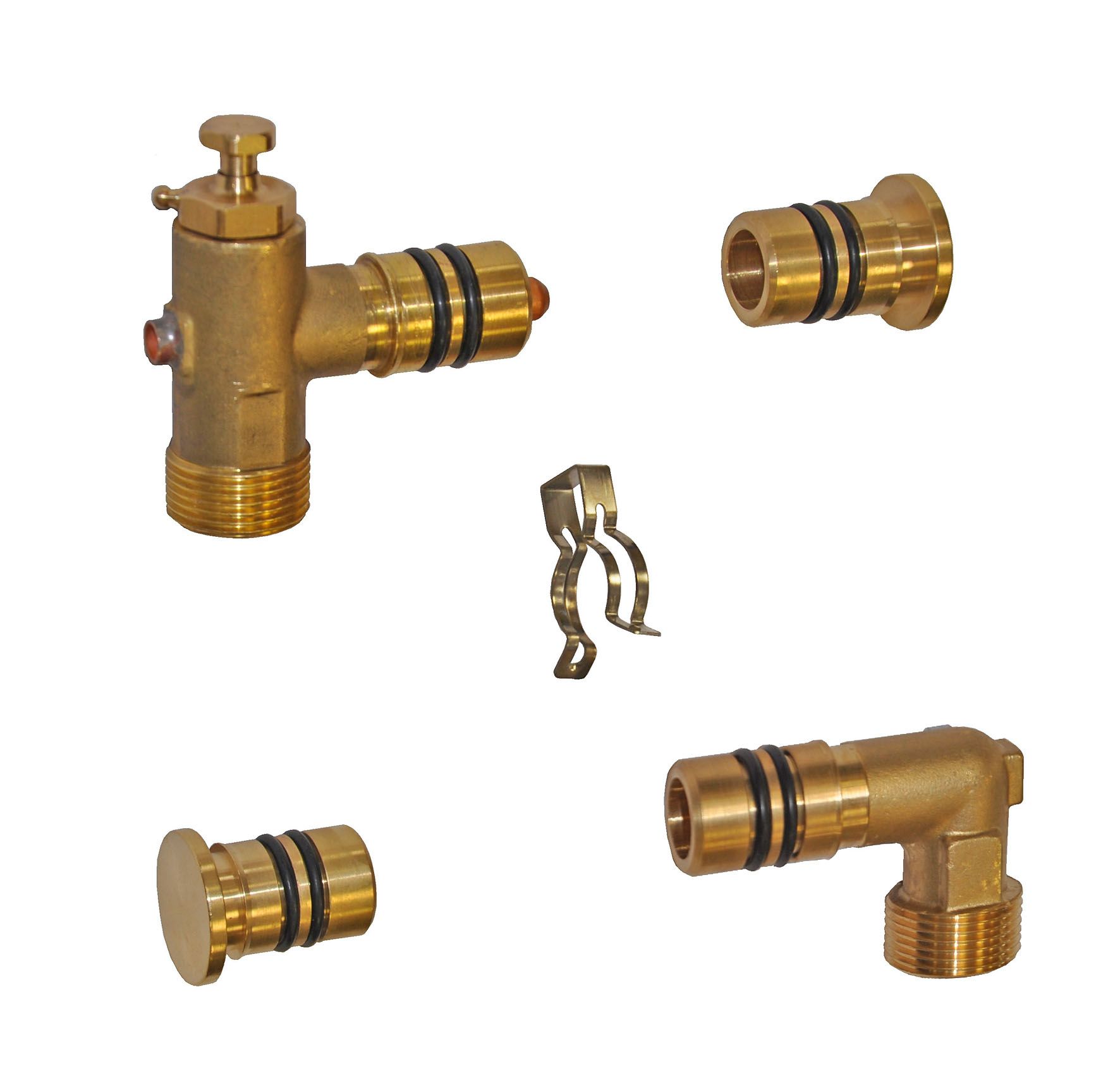 Remeha Feld-Anschlussset C 250 V/H mit Entlüfter für 1 Kollektorfeld Remeha Feld-Anschlussset C 250 V/H mit Entlüfter für 1 Kollektorfeld