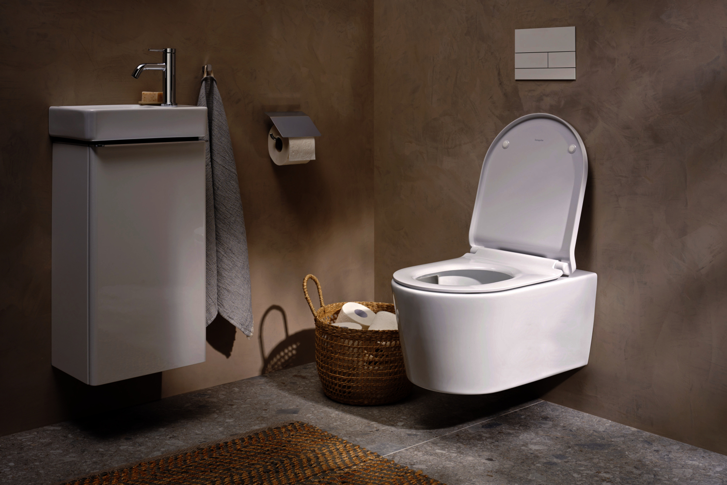 Hansgrohe WTM 80 Tecturis S CoolStart ohne Ablaufgarnitur chrom