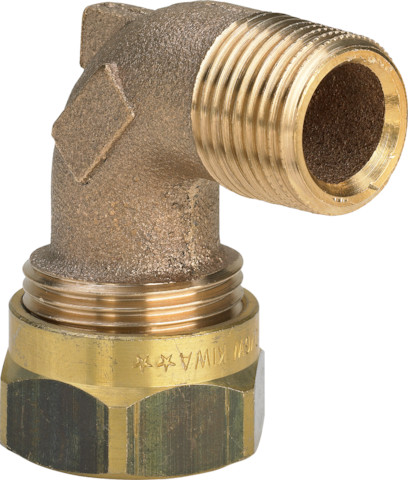 Viega Winkelverschraubung Sanfix 2014 in 16mm x R1/2 Rotguss
