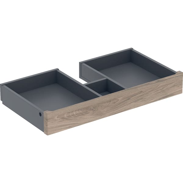 Geberit Innenschubl. m.Frt für Renova Plan US für DMWT B:130cm, Bj 2021,nussbaum hicko