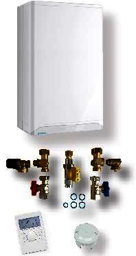 MHG Paket ecoGAS Pro 24 mit RSC-OT, Außenfühler und Anschluss-Set
