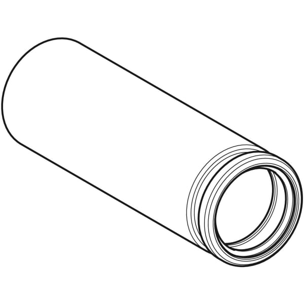 Geberit PE Anschlussstutzen mit Steckmuffe d110/90