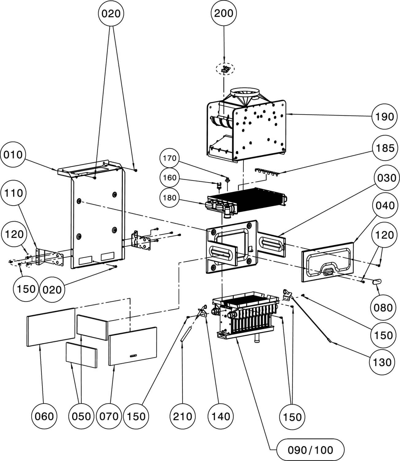 Wolf Gasheizwert-Heiztherme CGU-2-10 mit HE-Pumpe, Ausführung Erdgas LL