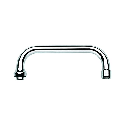 GROHE U-Auslauf 13028 Ausladung 200mm für Küchen-Wandbatterien, 1/2'' chrom