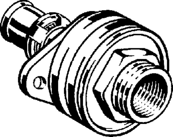 Viega Wanddurchführung mit SC Sanfix P 2132.31 in 16mm x Rp1/2 x 30mm Rotguss