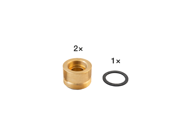 BIRAL Zubehör HLKKS Zwischenstück Z82, 1 1/4 x 2", 60mm