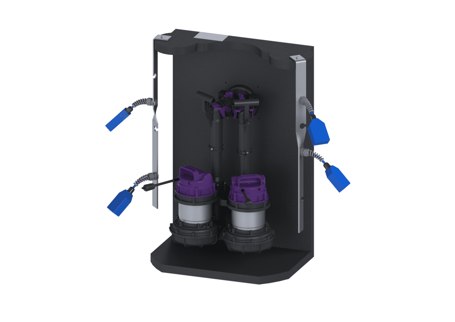KESSEL-Pumpanlage Aquapump Retrofit Duo, GTF 1250, Schwimmer